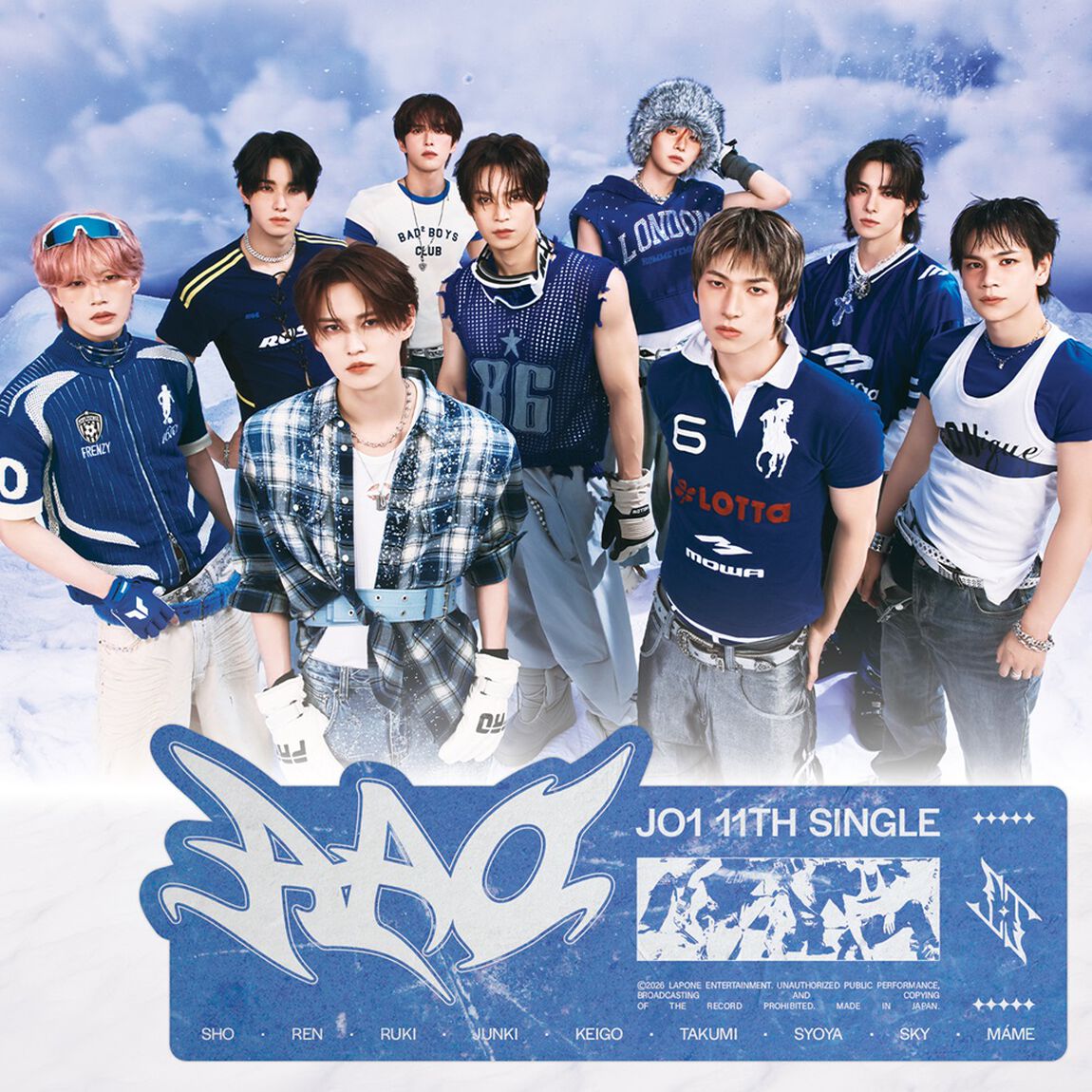 JO1／AAO（初回限定盤A／CD+DVD）（早期予約特典：JO1 11TH SINGLE "AAO" 発売記念全員トレカお渡し会ご招待エントリーコード付き～ 2026年10月19日（月）10:00迄）（ＣＤ）