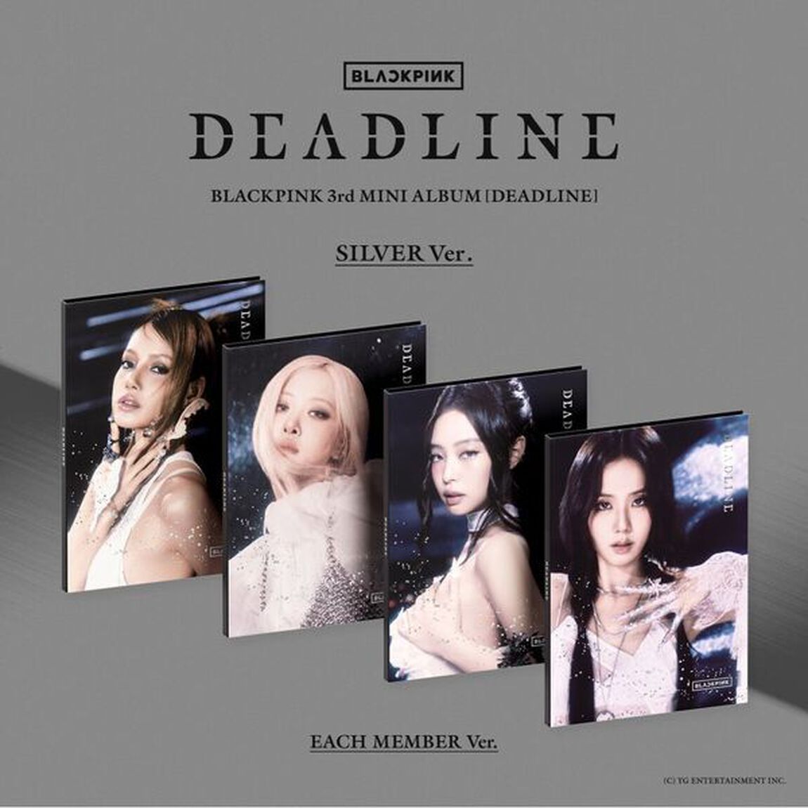 BLACKPINK／BLACKPINK 3rd MINI ALBUM [DEADLINE] (SILVER Ver._JISOO)（輸入盤）（ＣＤ）