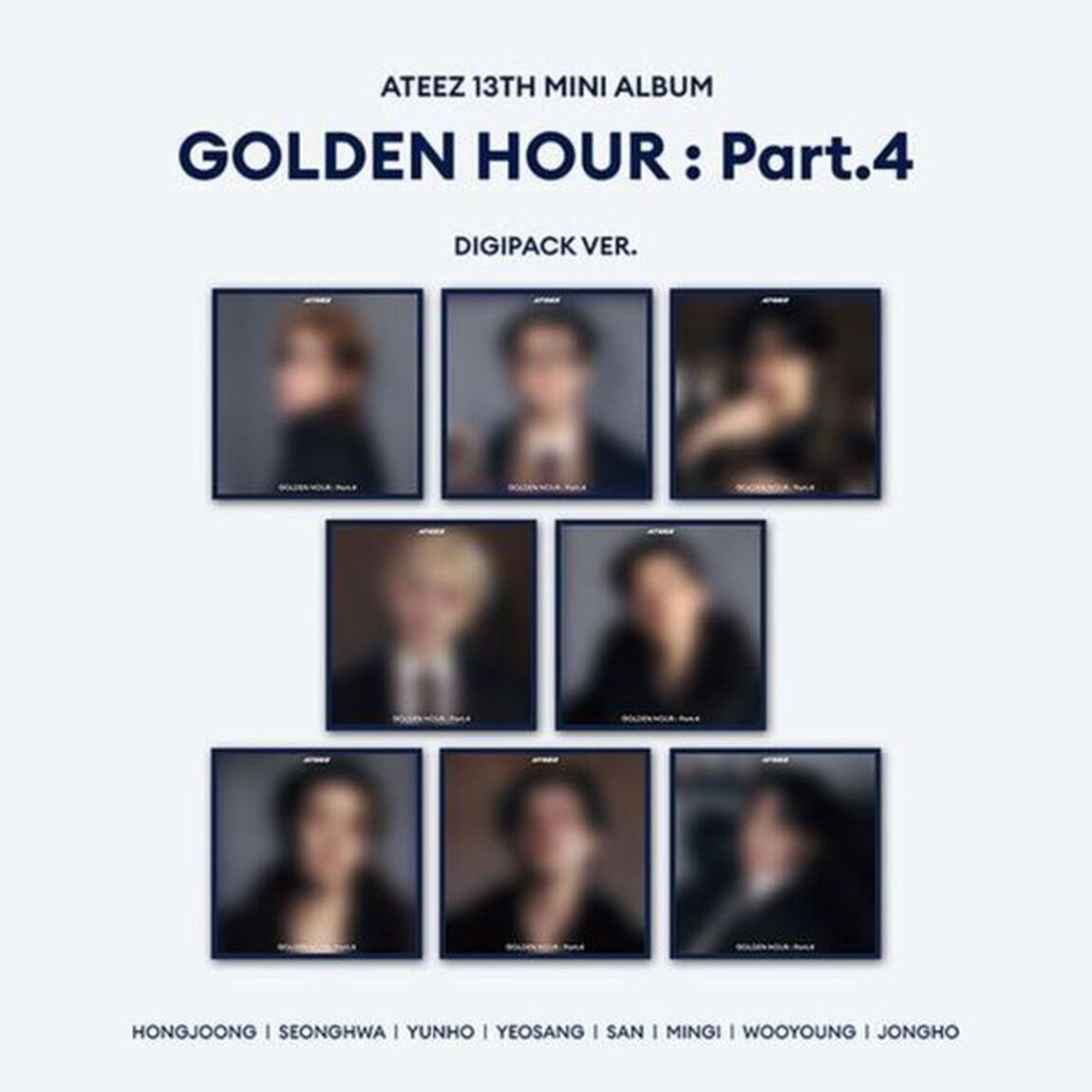 ATEEZ／GOLDEN HOUR：PART.4（DIGIPACK VER.）（輸入盤）（ＣＤ）