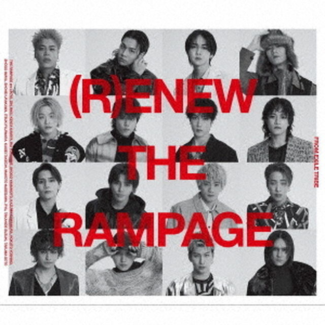 THE RAMPAGE from EXILE TRIBE／(R)ENEW（2CD）（セブンネット限定特典：缶バッジ（1/16種ランダム））（ＣＤ）