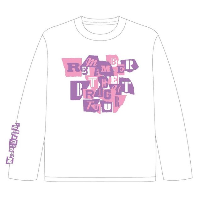 Novelbright ロングTシャツ　ホワイト【REMEMBER THE BRIGHT TOUR】　Lサイズ（その他）