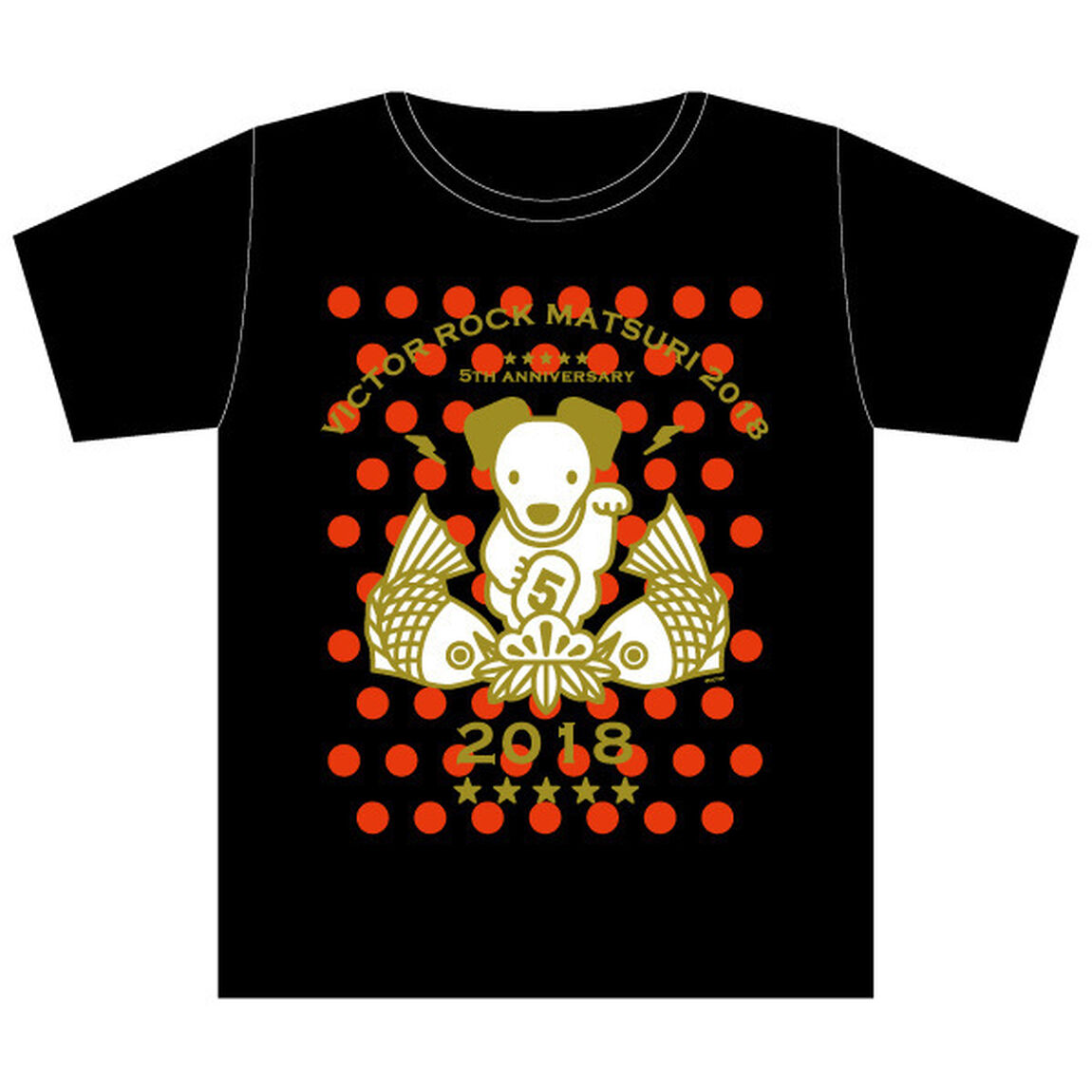 ビクターロック祭り2018 オフィシャルTシャツ（ブラック）Mサイズ（その他）