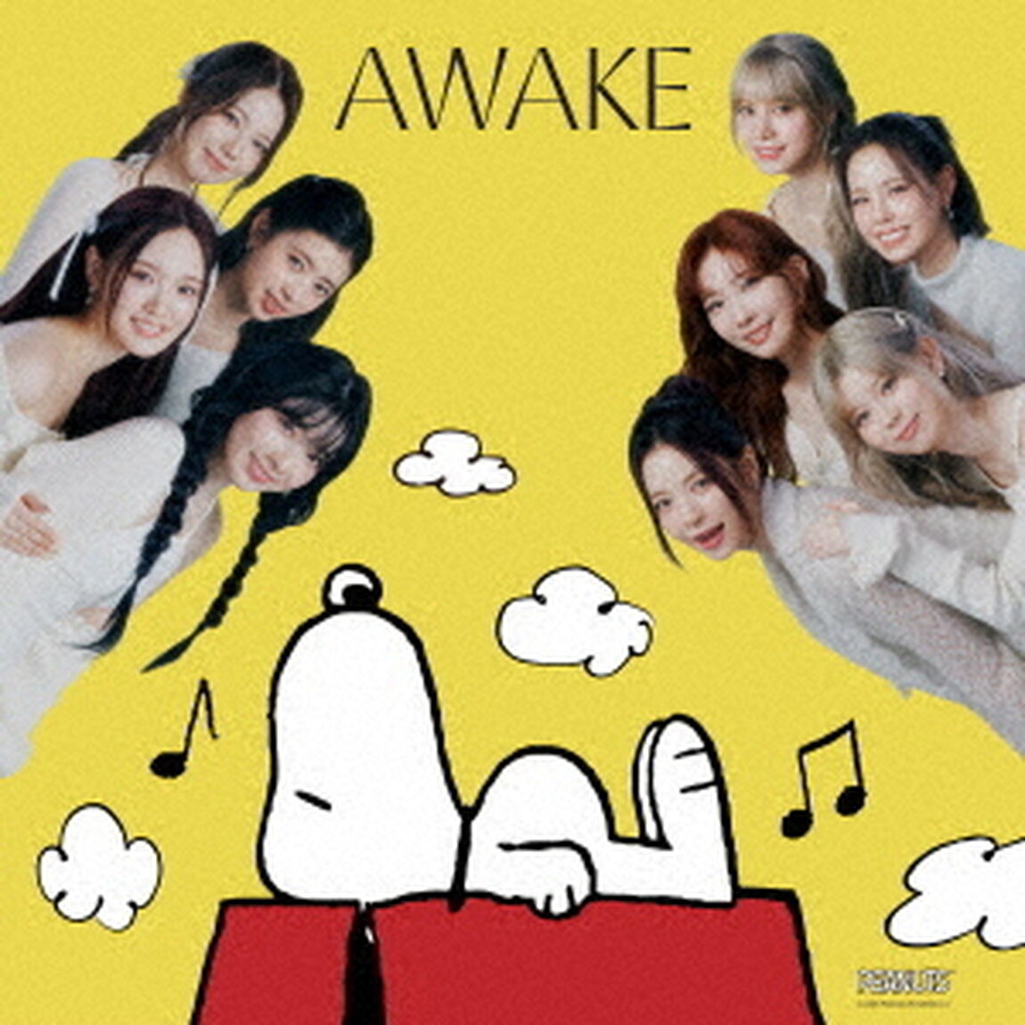 NiziU／AWAKE（期間生産限定盤／CD）（セブンネット限定特典：オリジナル・ペットボトルキャップ（全9種の内、1種をランダムにてお渡し ※ソロ写真全9種））（ＣＤ）