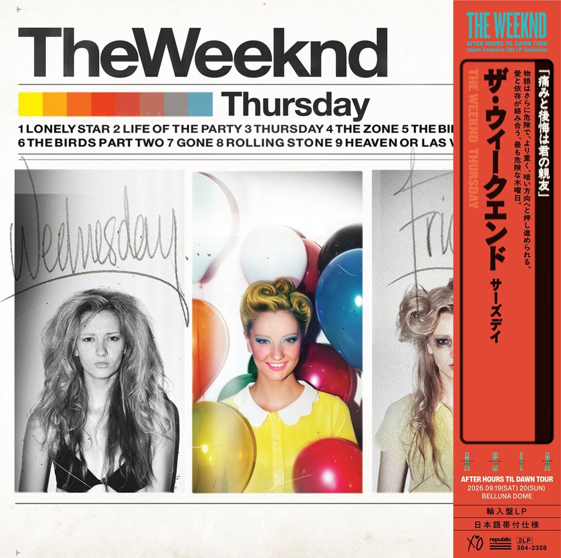 ザ・ウィークエンド／Thursday 2LP（輸入盤／2LP）（アナログ盤）