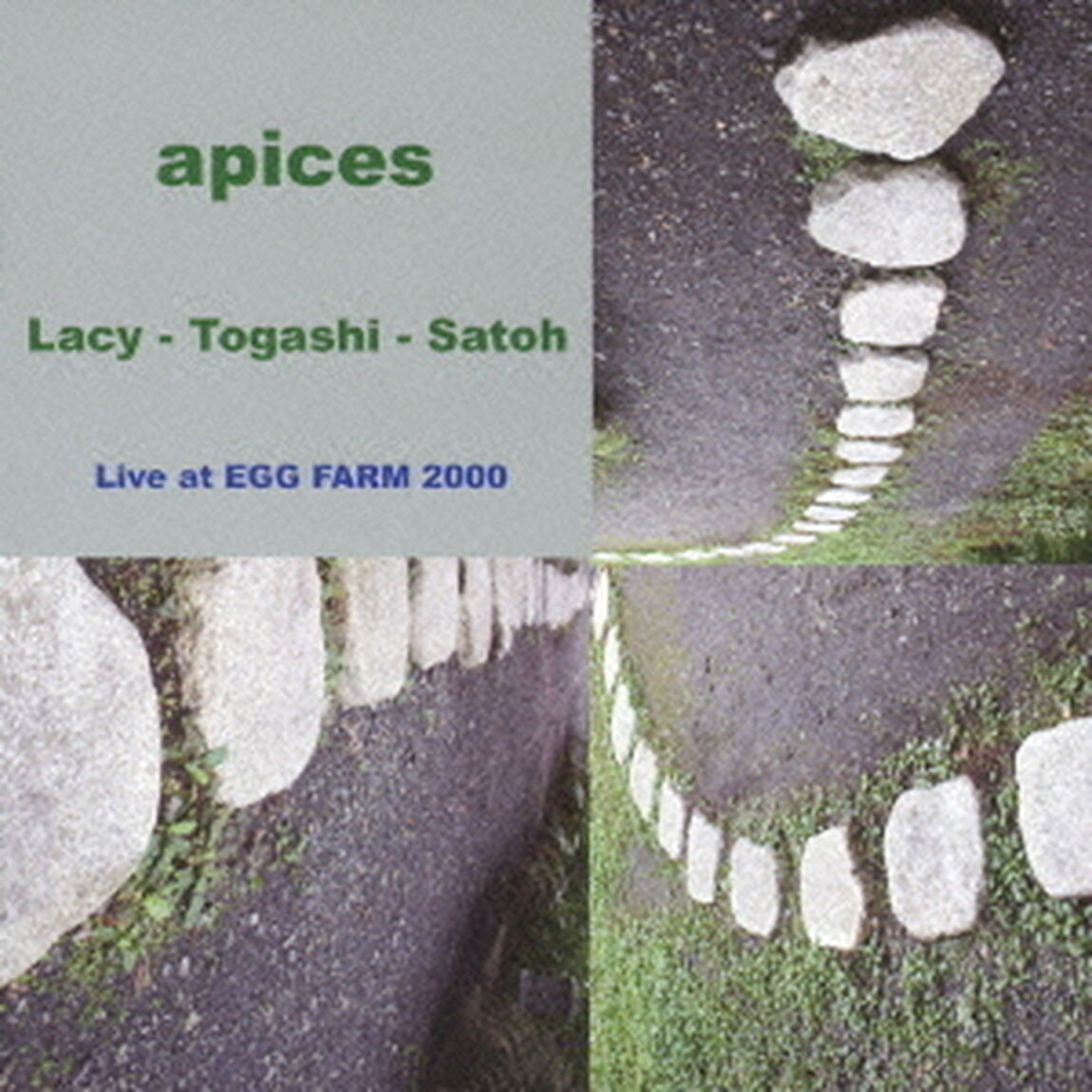 アピス〜レイシー・富樫・佐藤・ライブ・アット・エッグファーム　2000（ＣＤ）