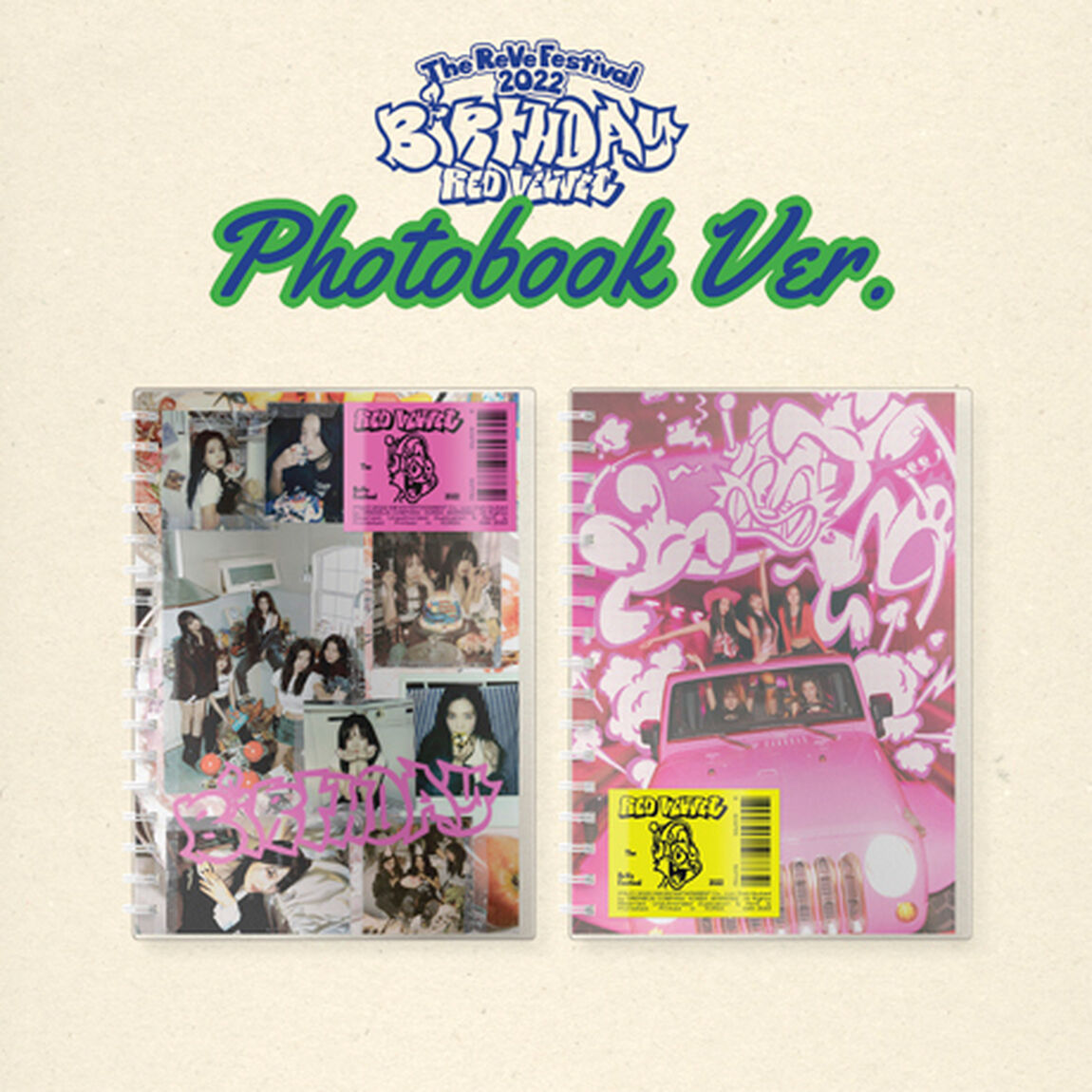 RED VELVET／REVE FESTIVAL 2022: BIRTHDAY（MINI ALBUM/PHOTOBOOK VER）（輸入盤）（外付特典：ポスター）（ＣＤ）