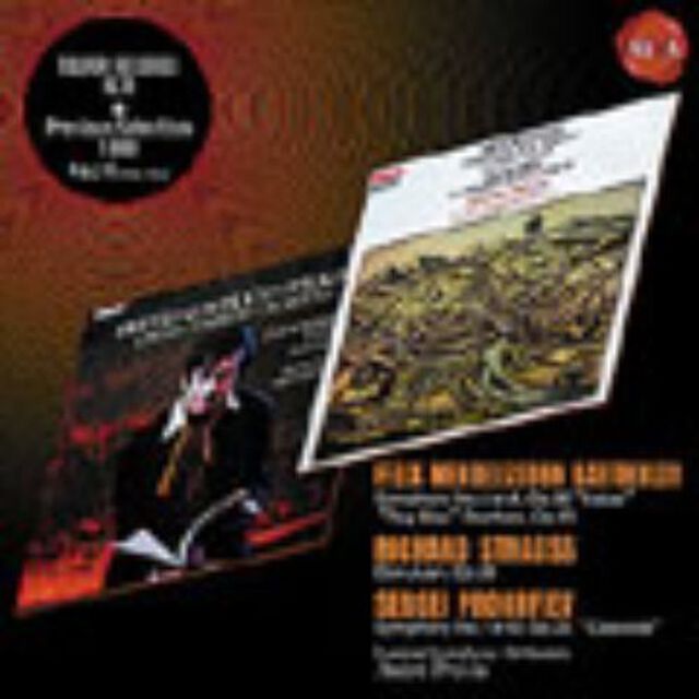 メンデルスゾーン：交響曲第4番「イタリア」、R．シュトラウス：交響詩「ドン・ファン」、他／アンドレ・プレヴィン、LSO（ＣＤ）