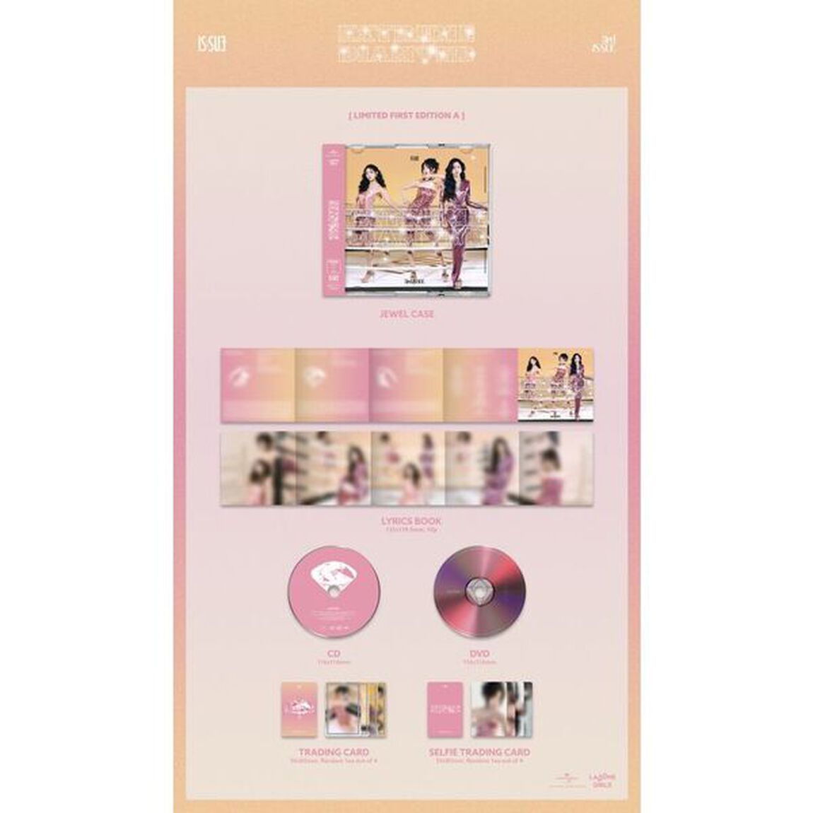 IS:SUE／EXTREME DIAMOND（初回限定盤A+通常盤 2枚セット）（セブンネット限定特典：A4ペーパーファイル(ソロ全3種からランダムで1枚)）（CDシングル）