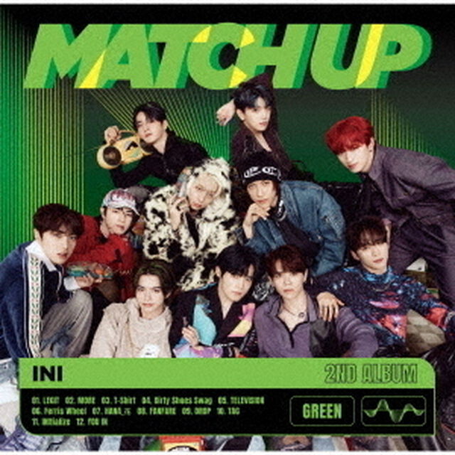 INI／MATCH UP（GREEN Ver.／CD）（ＣＤ）