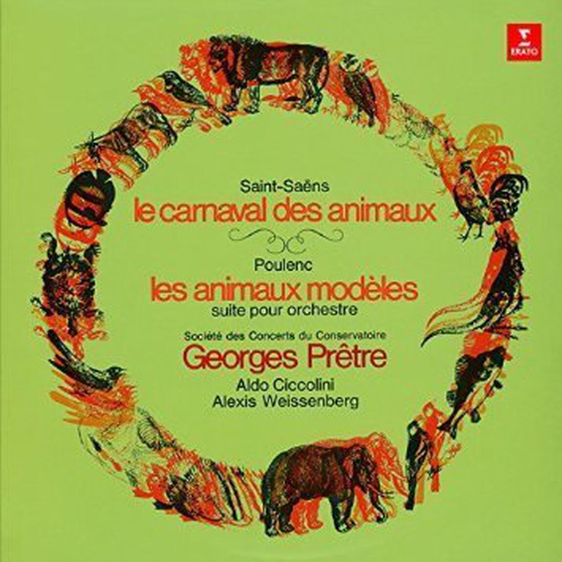 サン＝サーンス：組曲≪動物の謝肉祭≫　プーランク：組曲≪典型的動物≫（ＣＤ）