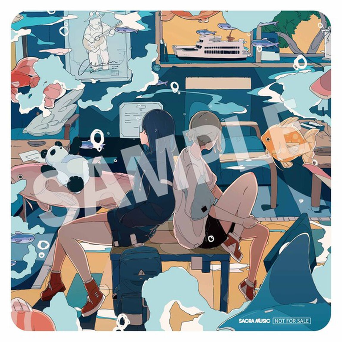 三月のパンタシア／ブルーポップは鳴りやまない（初回生産限定盤）（セブンネット限定特典：めんこ(セブンネットショッピング ver.)付き）（ＣＤ）