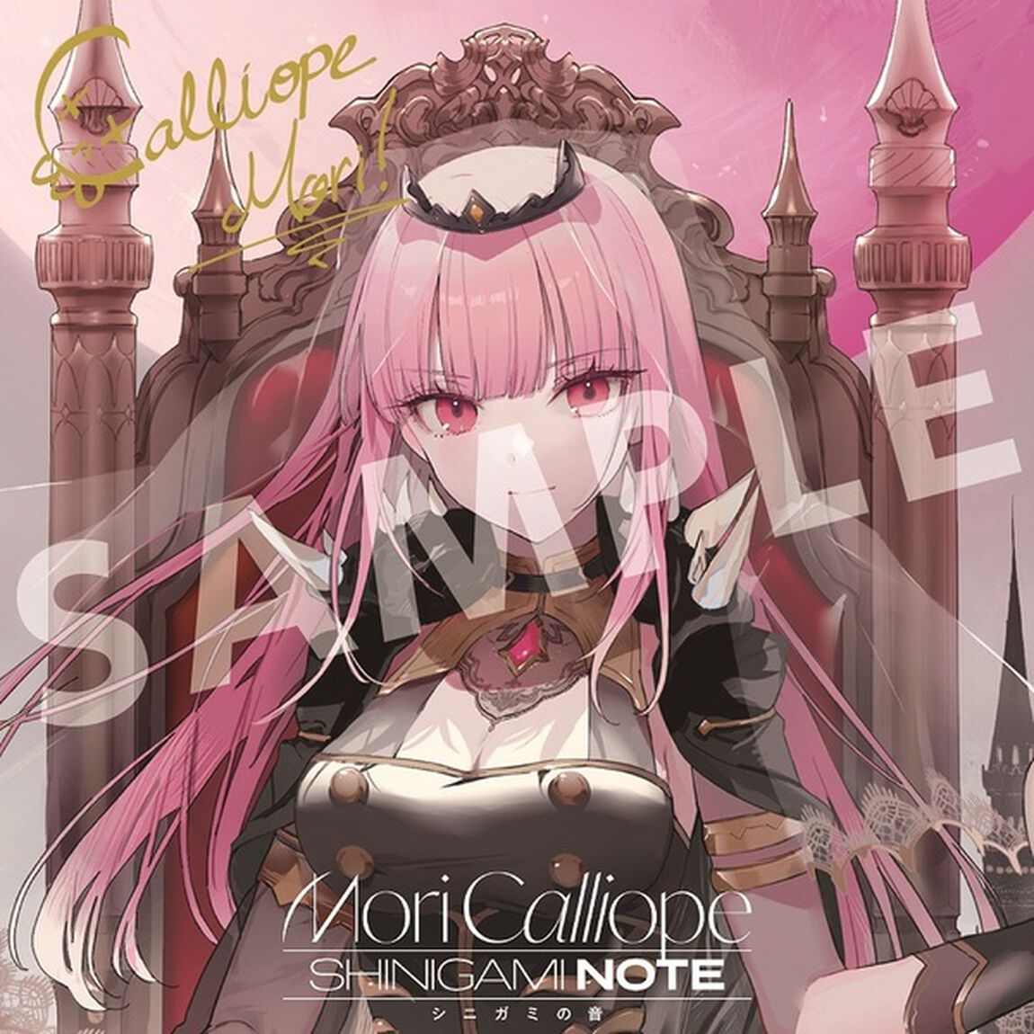 Mori Calliope／SHINIGAMI NOTE（通常盤）（セブンネット限定特典：2L判ブロマイド／メーカー特典：複製サイン入りジャケットカード（通常盤絵柄）付き）（ＣＤ）