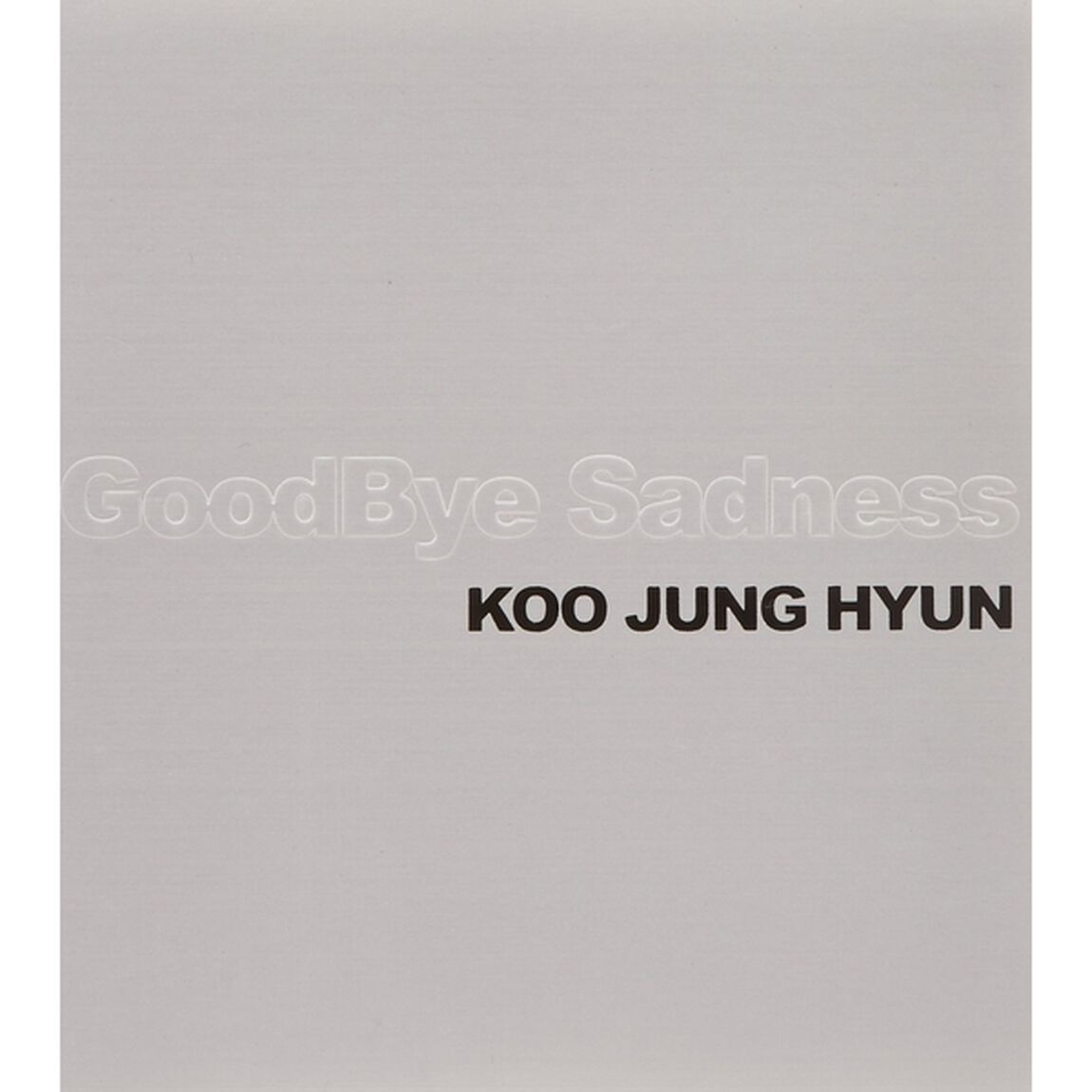 ク・ジョンヒョン 1集 - GoodBye Sadness （輸入盤）（ＣＤ）