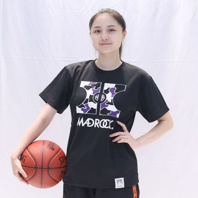 【MADROCK】COURT CAMO DRY Tシャツ 2XL BALCK/WHITE（その他）