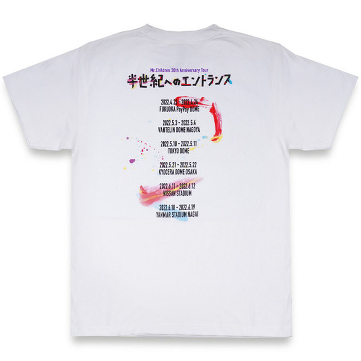 Mr.Children 30th Anniversary Tour／エントランス(Arrow) Tシャツ　WHITE XS（その他）