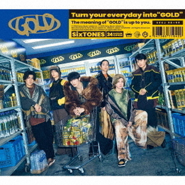 SixTONES／GOLD（初回盤A／CD+DVD）（外付特典なし）（ＣＤ）