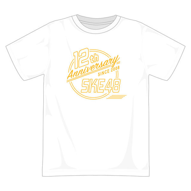 SKE48 12周年記念Tシャツ（White/Lサイズ）（その他）