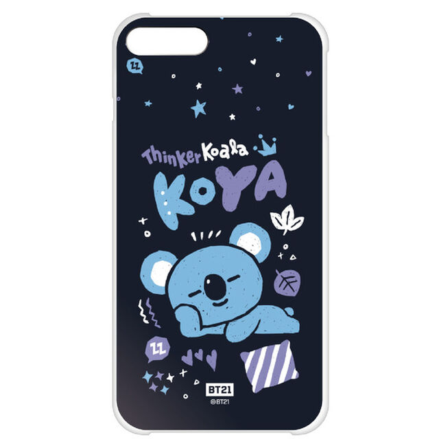 BT21 【KOYA】 ハード iPhone8Plus/7Plus クリアケース（その他）