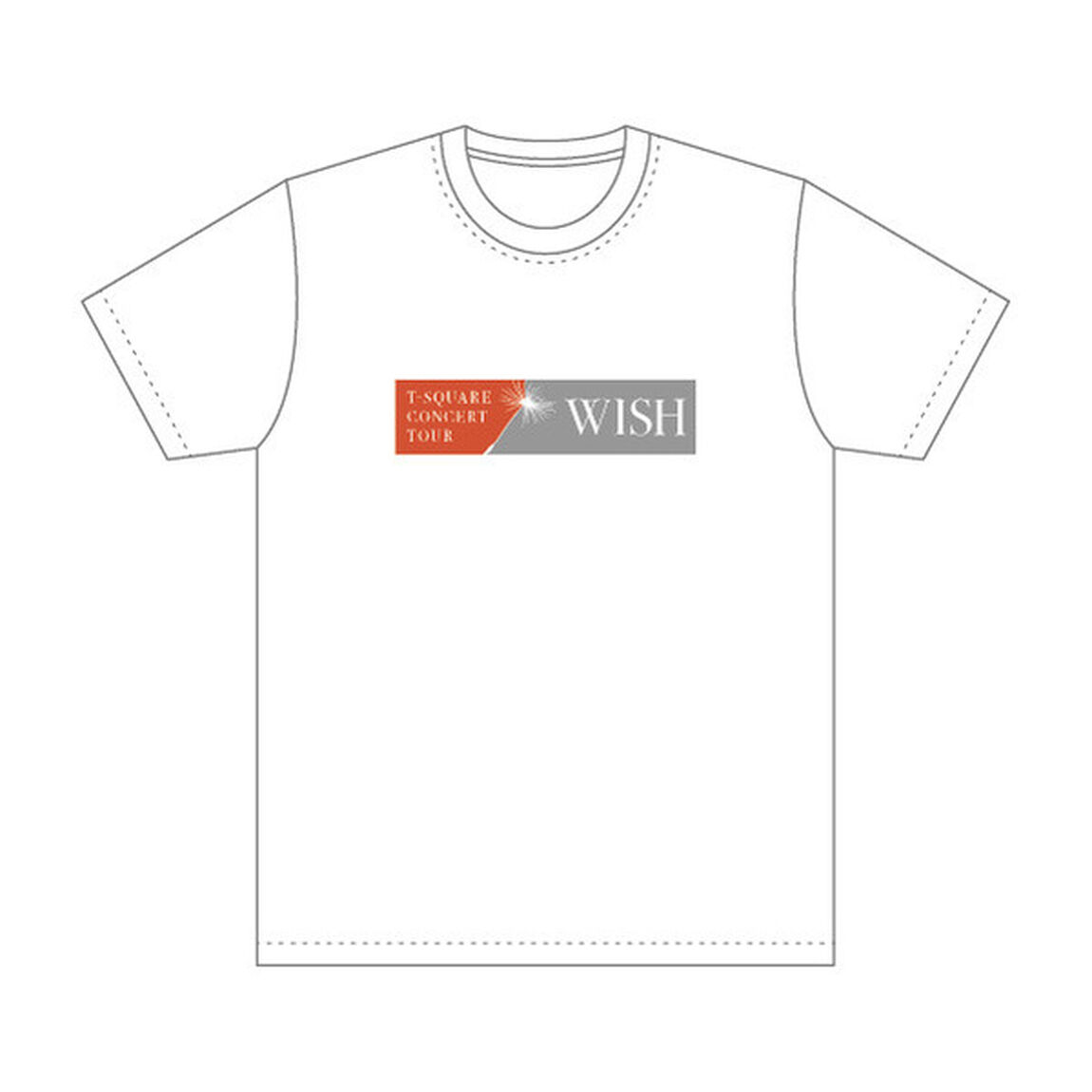 【T-SQUARE】 CONCERT TOUR 2022「WISH」 Tシャツ ホワイト ‐Lサイズ（その他）