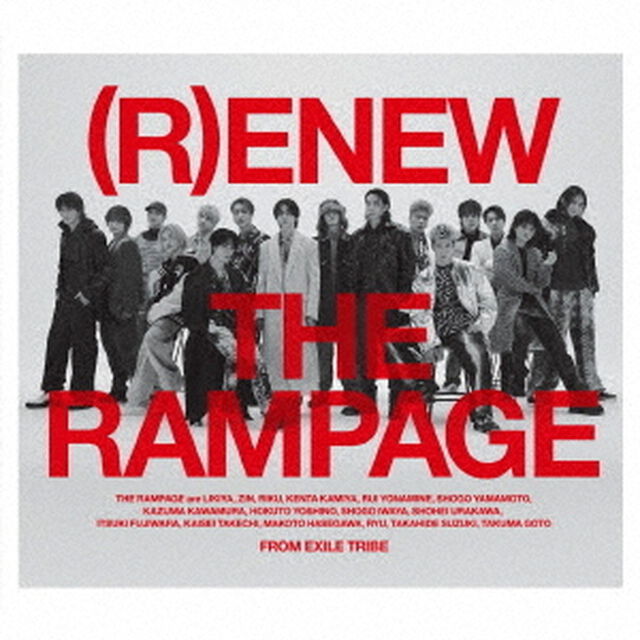 THE RAMPAGE from EXILE TRIBE／(R)ENEW（ドキュメント盤／2CD+Blu-ray）（セブンネット限定特典：缶バッジ（1/16種ランダム））（ＣＤ）