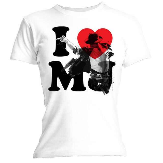 Michael JacksonTシャツI Heart MJ　/　Lady's　MサイズTシャツMichael Jackson（その他）