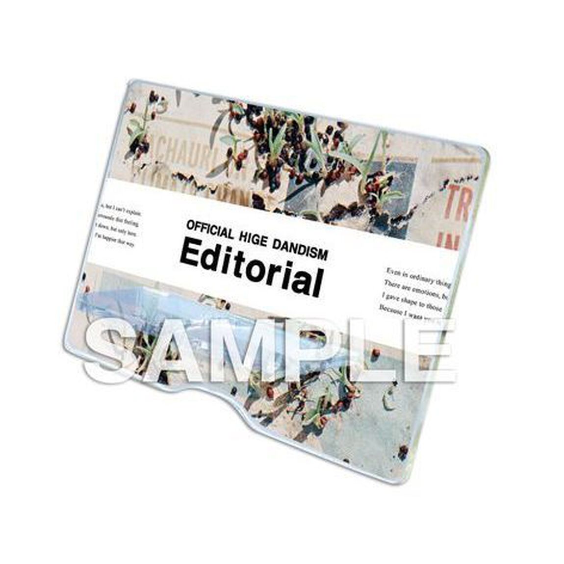 Official髭男dism／Editorial（CD）（セブンネット限定特典：オリジナルスマホスタンド）（ＣＤ）