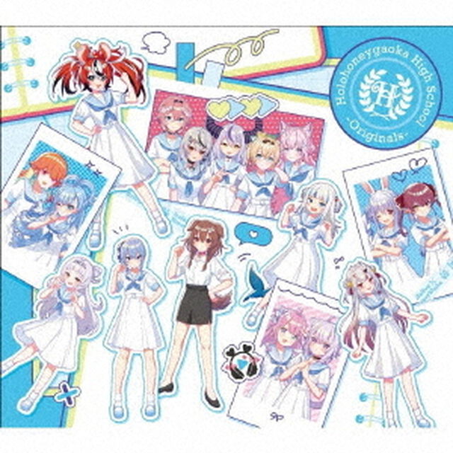 hololive&times;HoneyWorks／ほろはにヶ丘高校 -Originals-（初回限定盤／CD）（セブンネット限定特典：L判ブロマイド5枚セット（絵柄：夜空メル/白上フブキ/夏色まつり/不知火フレア/白銀ノエル））（ＣＤ）
