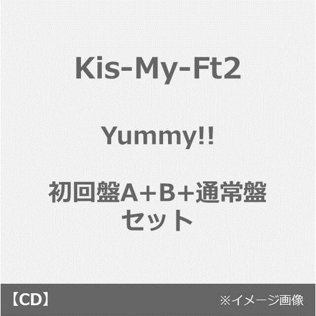 Kis-My-Ft2／Yummy!!（初回盤A+B+通常盤 3枚セット）（外付特典：「キスマツ荘+&alpha;」オリジナルフォトアルバム）（ＣＤ）
