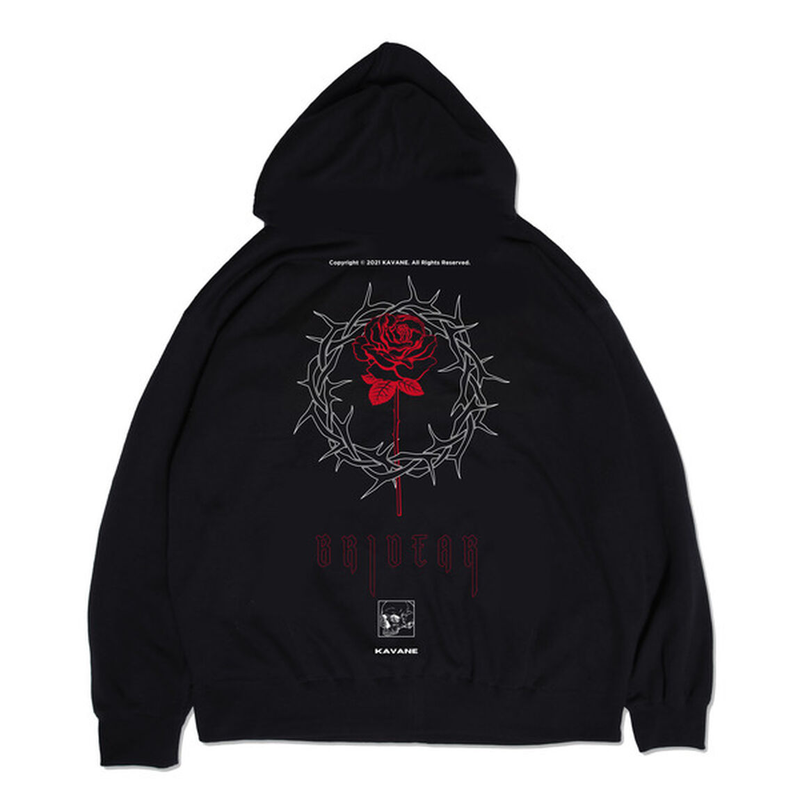 【BRIDEAR】GEKIROCK CLOTHING&times;KAVANE Clothing 限定コラボパーカー 2XLサイズ（その他）
