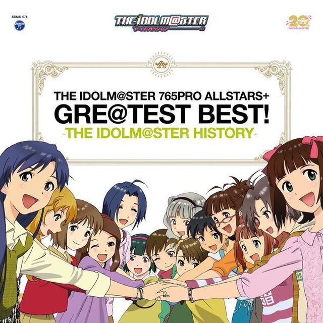 THE IDOLM@STER 765PRO ALLSTARS+ GRE@TEST BEST! -THE IDOLM@STER HISTORY-（CD）（CDシングル）