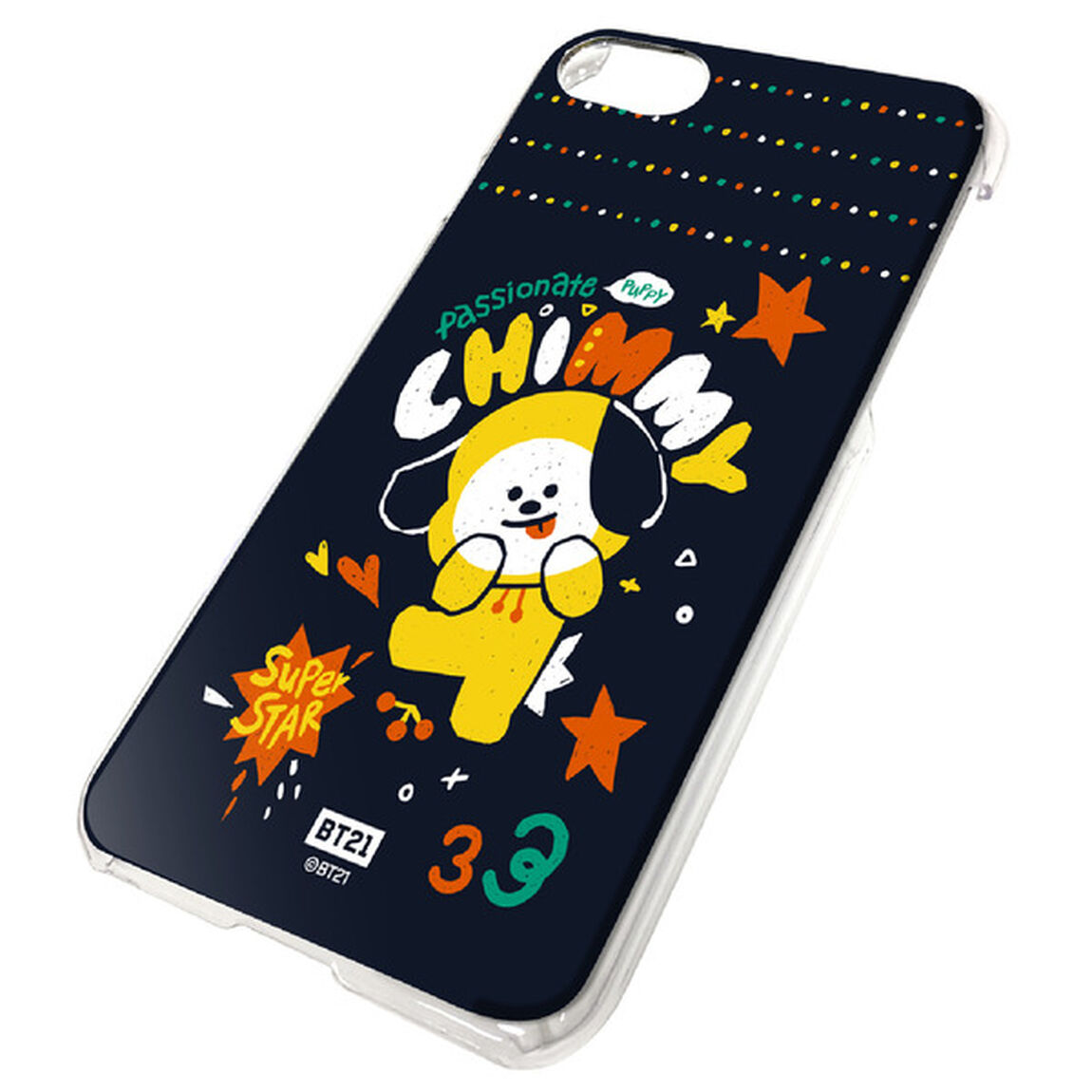 BT21 【CHIMMY】 ハード iPhone8/7 クリアケース（その他）