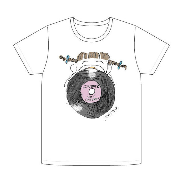 Little Glee Monster／女子会Vol.1／レコードもぐもぐTシャツ／WLサイズ（その他）