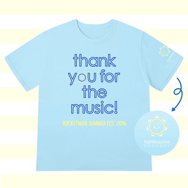ROCKETMAN SUMMER FES'2016 Tシャツ／ブルー／S（その他）