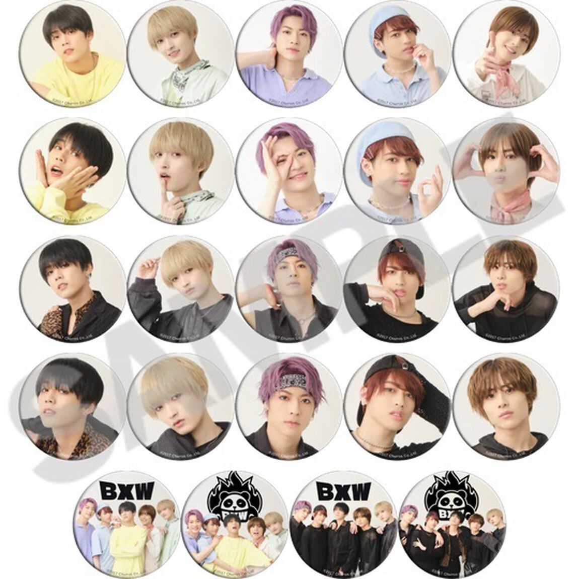 【BXW】 ランダム 56mm 缶バッジ ADVANCE ver. (全24種)（その他）