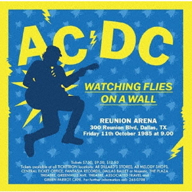 ウォッチング・フライズ・オン・ア・ウォール　リユニオン・アリーナ、ダラスTX　1985（ＣＤ）