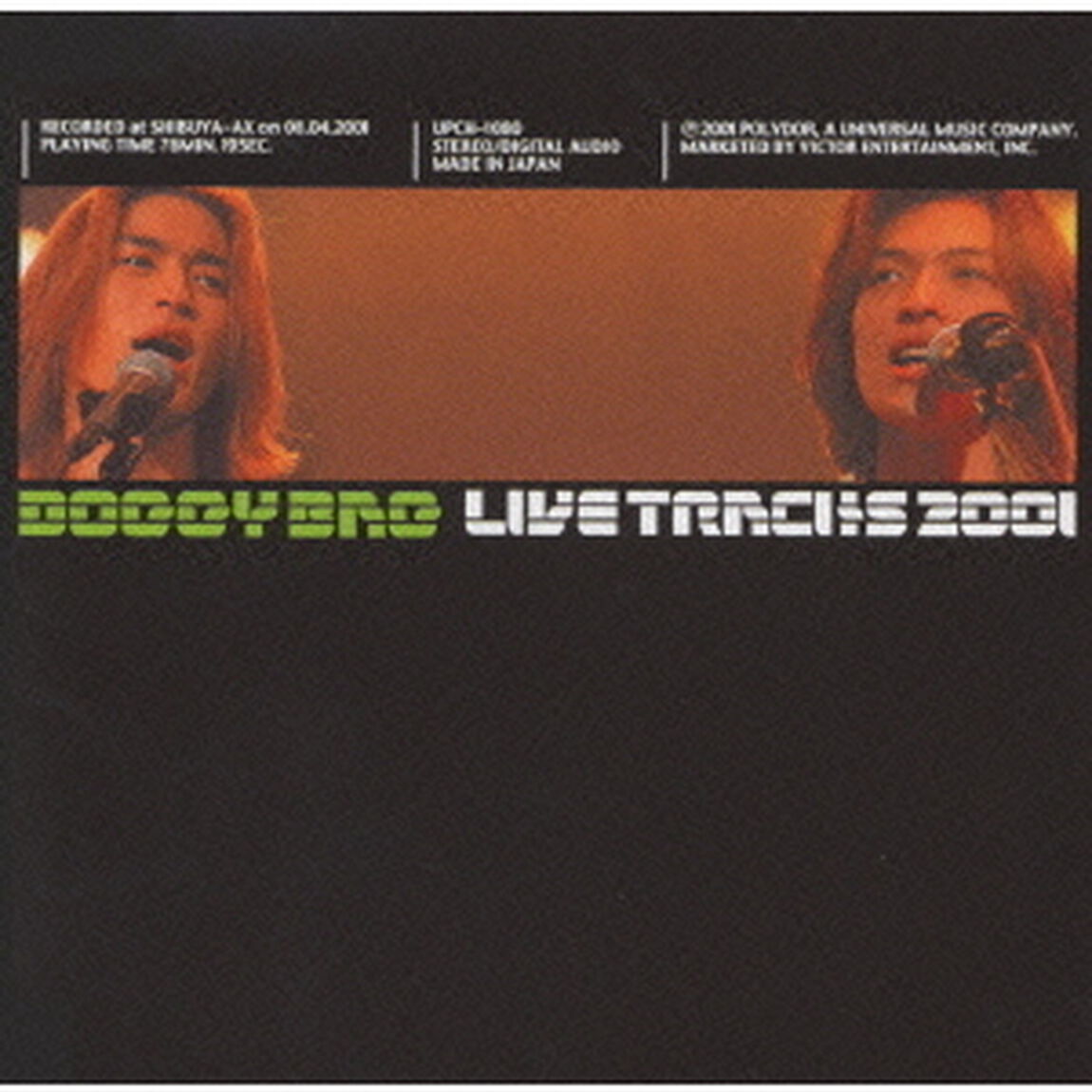 LIVE　TRACKS　2001　at　SHIBUYA－AX（ＣＤ）