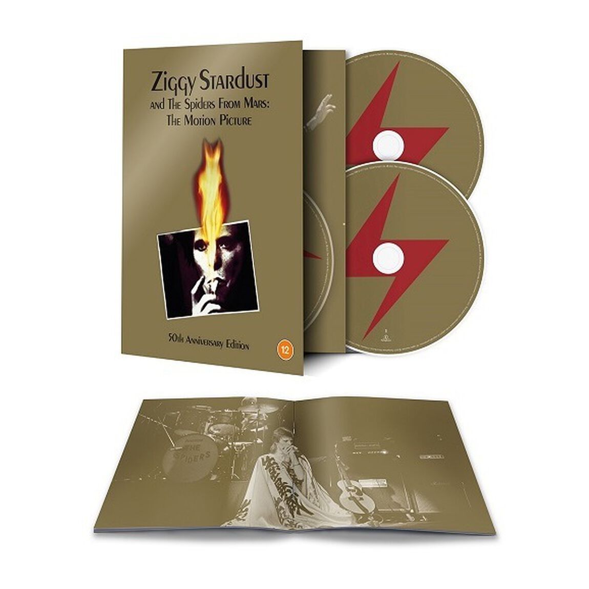 デヴィッド・ボウイ／ジギー・スターダスト：ザ・モーション・ピクチャー【５０周年記念エディション／２ＣＤ＋ＢＬＵ－ＲＡＹ】（セブンネット限定：アクリルキーホルダー）（ＣＤ）