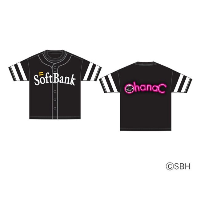 文化放送「内田真礼とおはなししません？」福岡ソフトバンクホークス　コラボＴシャツ　Lサイズ（その他）