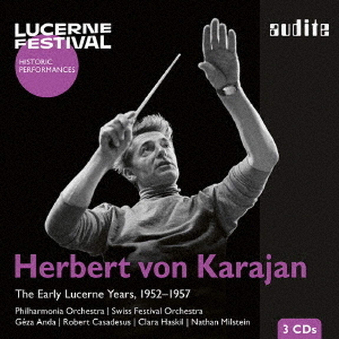 ルツェルン音楽祭初期録音集成（1952〜1957）（ＣＤ）