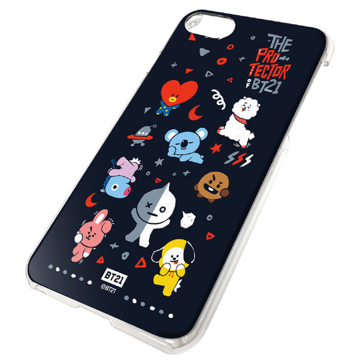 BT21 【集合】 ハード iPhone8/7 クリアケース（その他）