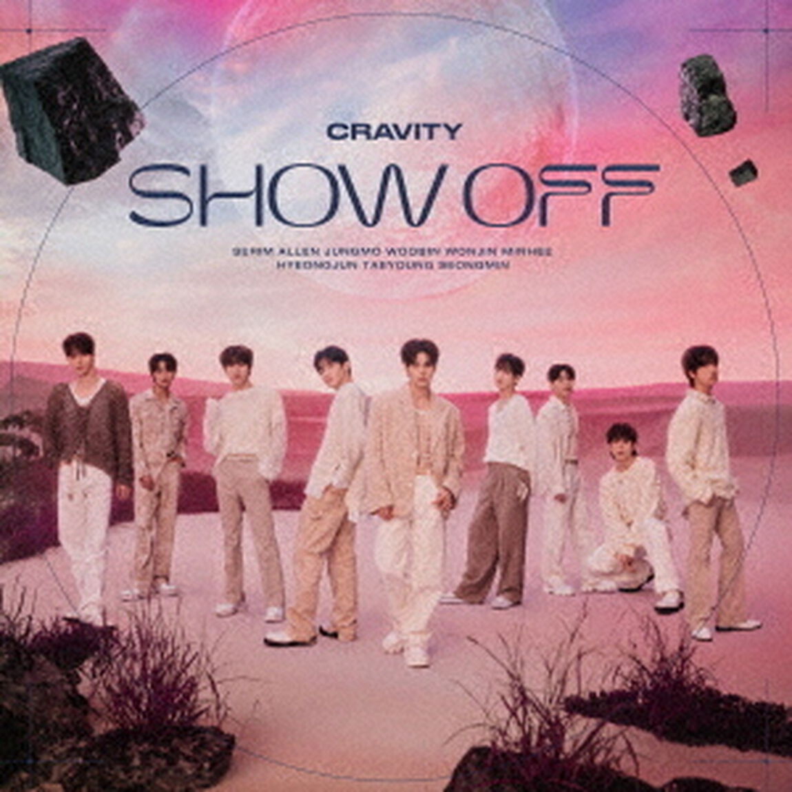 CRAVITY／SHOW OFF（初回限定盤／CD＋DVD）（セブンネット限定特典：特典ポストカード絵柄F）（CDシングル）