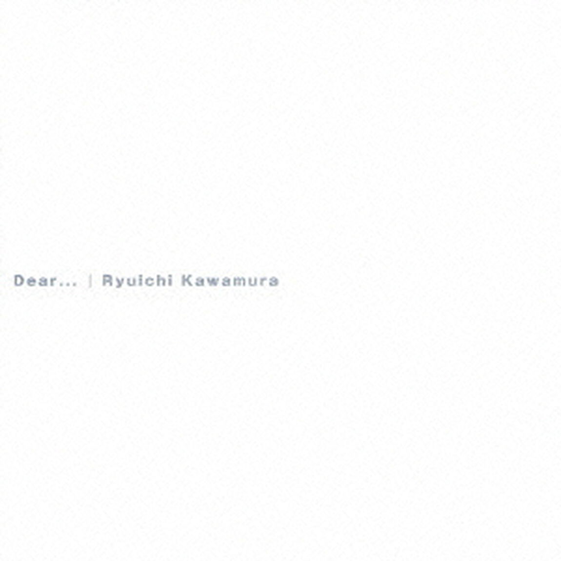 Dear．．．（ＣＤ）