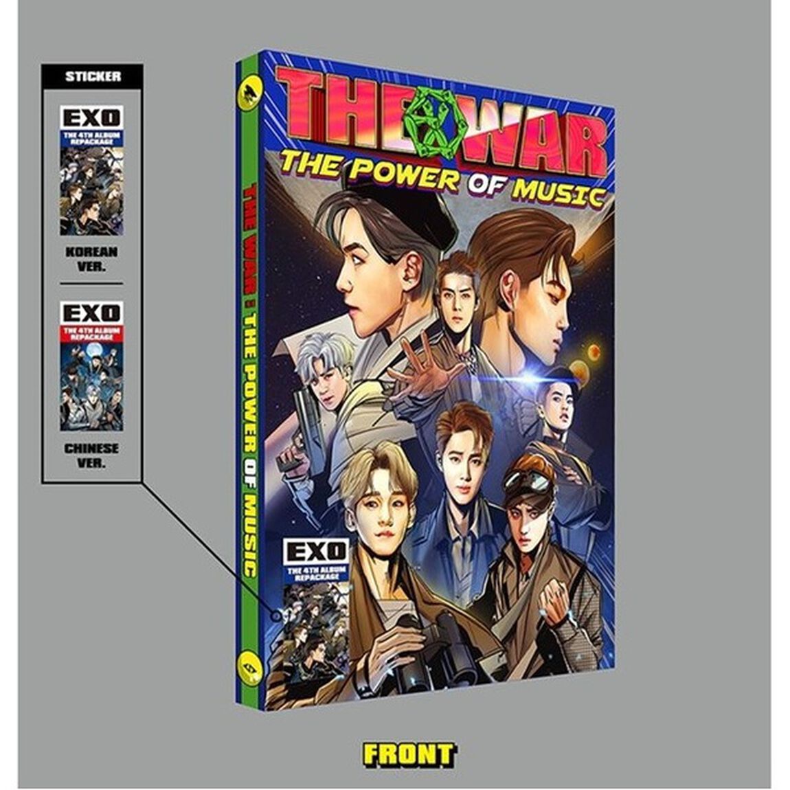 EXO／4TH REPACKAGE ALBUM : THE WAR (CHINESE VER)（輸入盤）（ＣＤ）