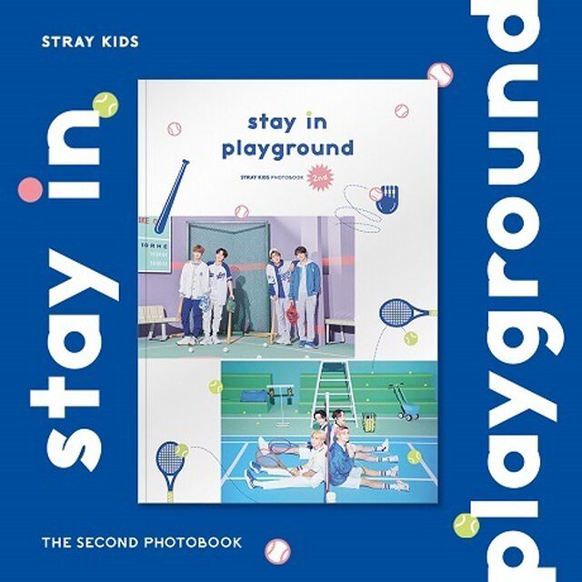 （書籍）STRAY KIDS／STRAY KIDS 2nd PHOTOBOOK [stay in playground]（写真集＋DVD）（輸入盤）（ＣＤ）