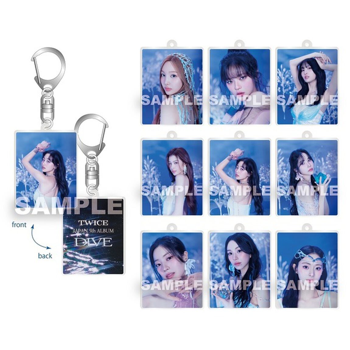 TWICE／DIVE（通常盤／CD）（セブンネット限定特典：アクリルキーホルダー（9種のうちランダム1種））（ＣＤ）