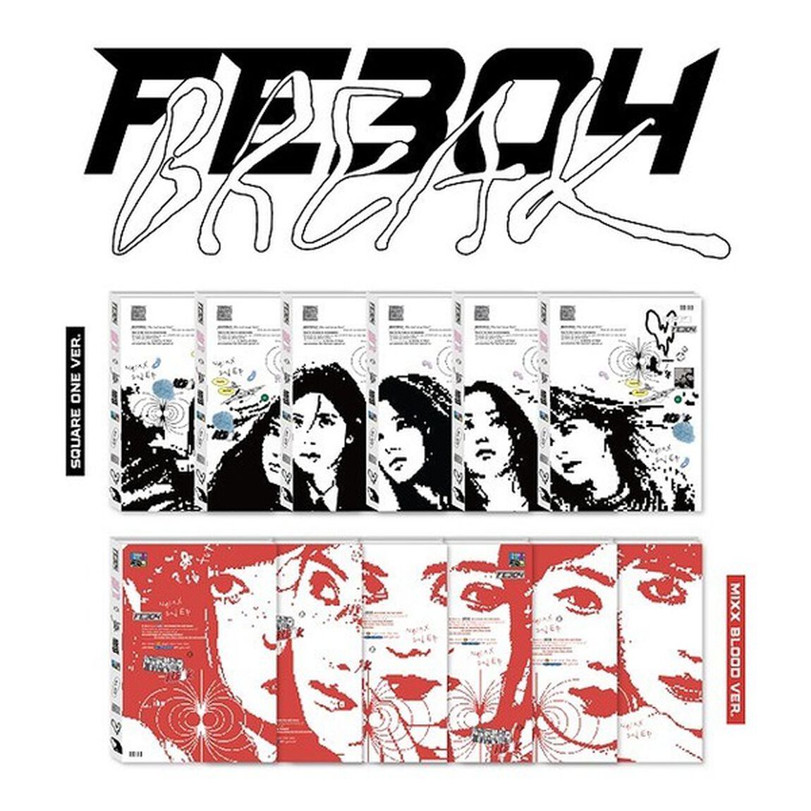 NMIXX／FE3O4 : BREAK (SQUARE ONE VER. / MIXX BLOOD VER.)（輸入盤）（ＣＤ）