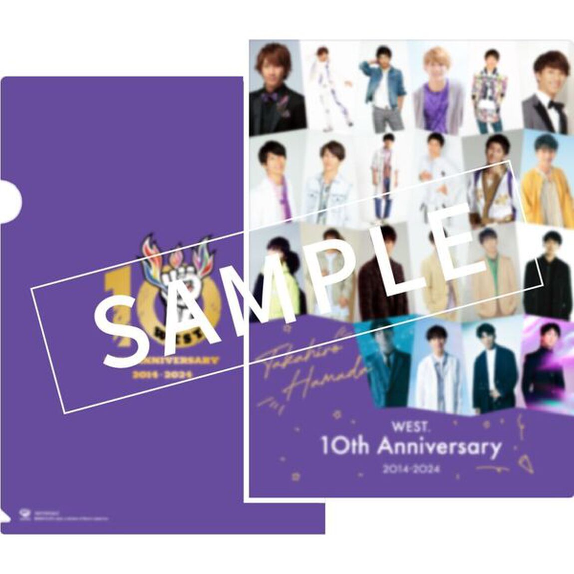 WEST.／FATE /ハート（初回盤B／CD+Blu-ray）（外付特典：10th Anniversary クリアファイル（A4サイズ））（CDシングル）