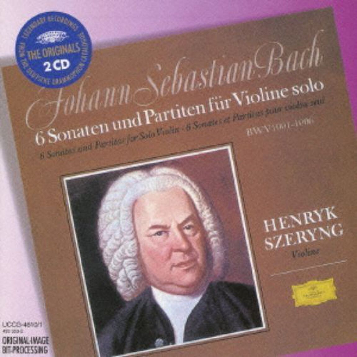 J・S・バッハ：無伴奏ヴァイオリン・ソナタとパルティータ（全6曲）（ＣＤ）