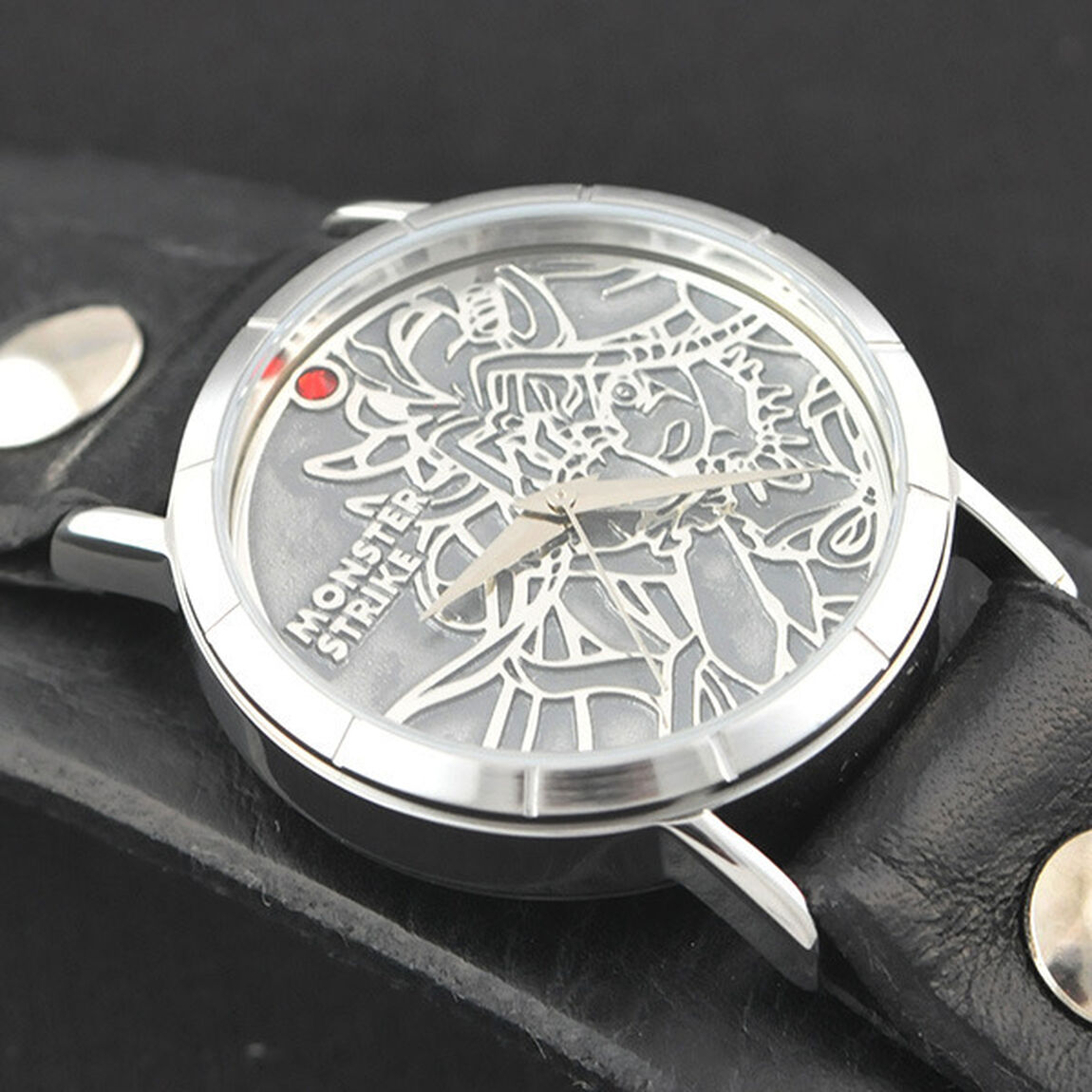 モンスターストライク &times; Red Monkey Designs Collaboration Wristwatch イザナミ Model Men's／BLACK（その他）