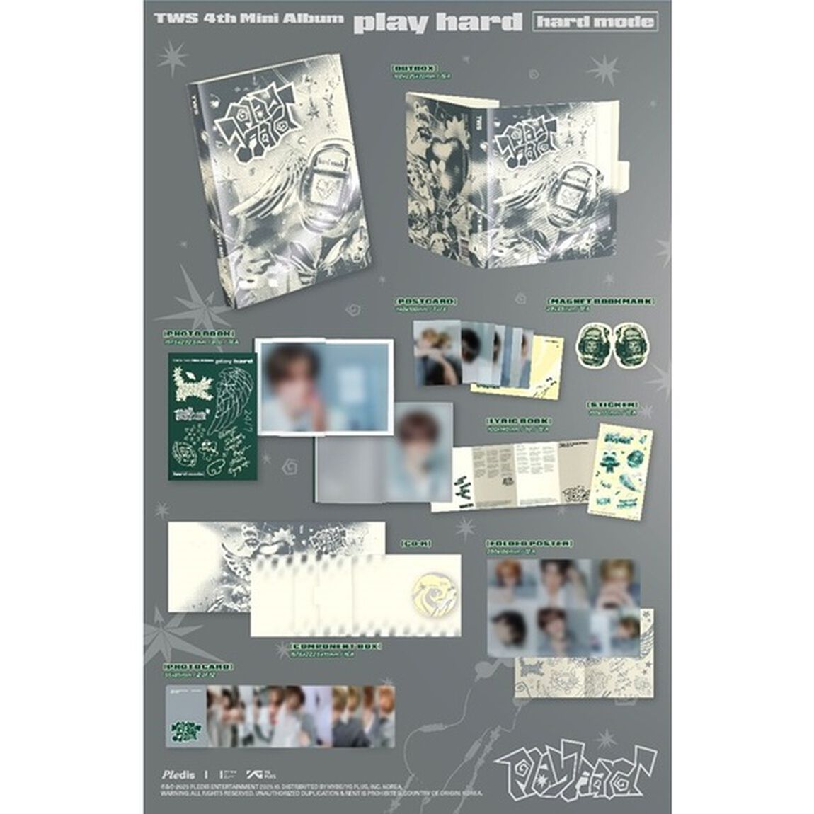 TWS／TWS 4th Mini Album 「play hard」（hard mode Ver.／CD）（輸入盤）（ＣＤ）